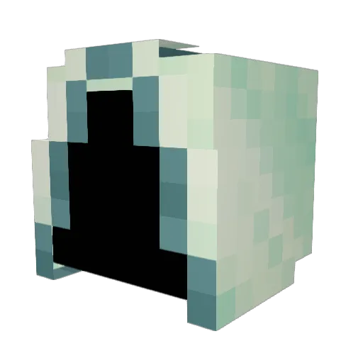 TheAsylumShadow Minecraft avatar head, 3D render