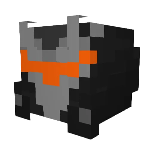 TheAureo Minecraft avatar head, 3D render