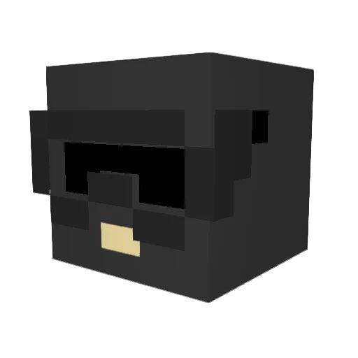 TheAvail_ Minecraft avatar head, 3D render