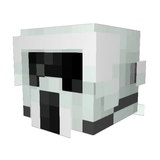 TheAvalera Minecraft avatar head, 3D render