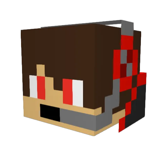 TheAwesome150 Minecraft avatar head, 3D render