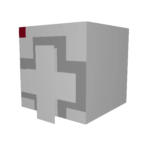 TheAwsomeGamer8 Minecraft avatar head, 3D render