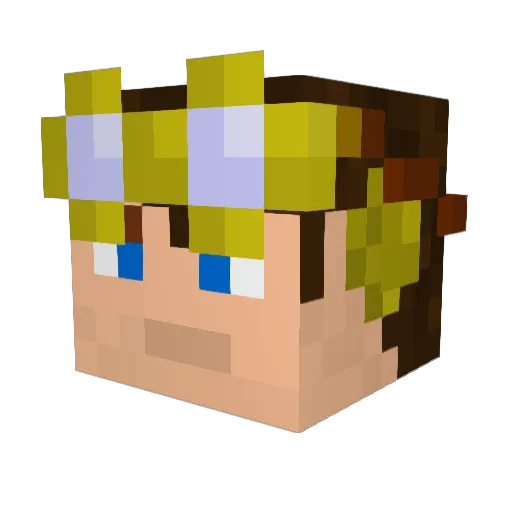 TheAyd3nator Minecraft avatar head, 3D render