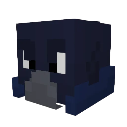 TheAzenGaming Minecraft avatar head, 3D render