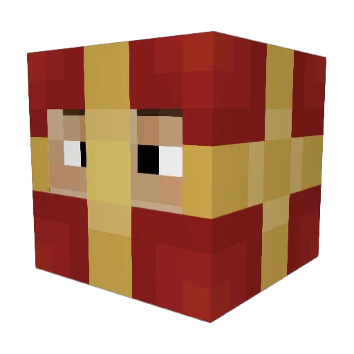 TheBDayBoy Minecraft avatar head, 3D render