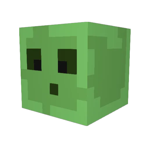 TheBG1 Minecraft avatar head, 3D render