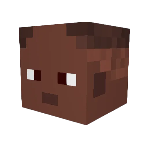 TheBJP Minecraft avatar head, 3D render