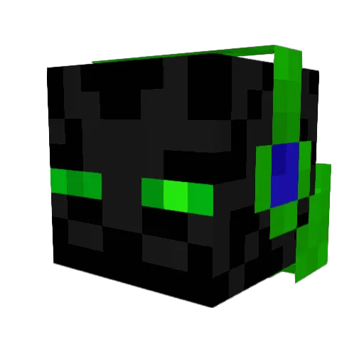 TheBac0n Minecraft avatar head, 3D render