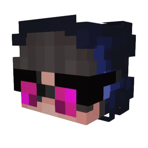 TheBaconExtreme Minecraft avatar head, 3D render