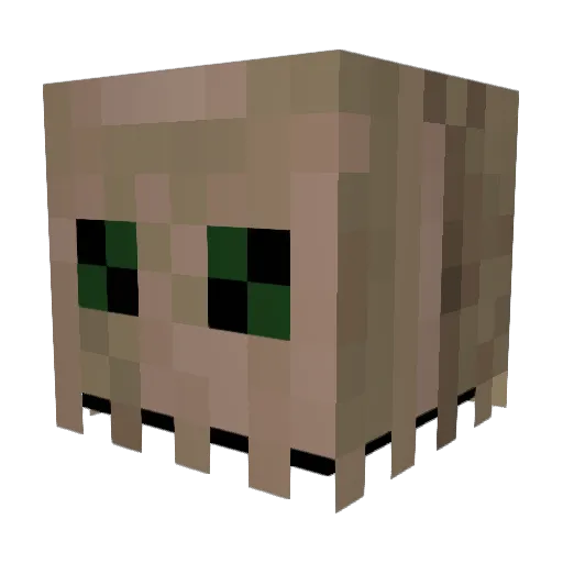 TheBagmaster31 Minecraft avatar head, 3D render