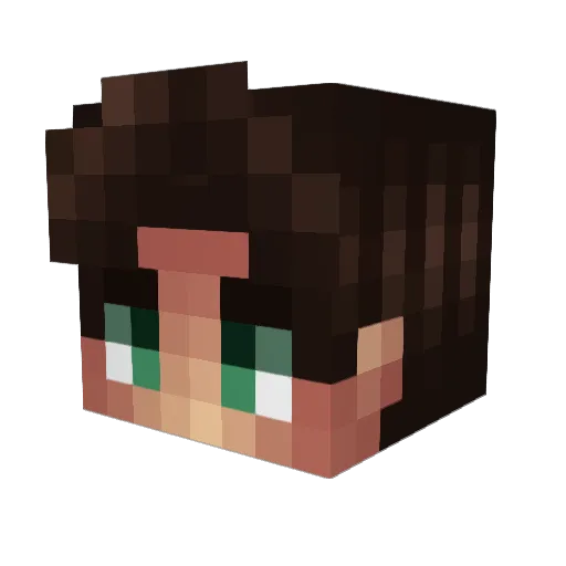 TheBakerSousChef Minecraft avatar head, 3D render