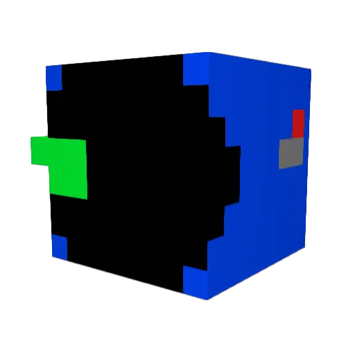 TheBalar Minecraft avatar head, 3D render