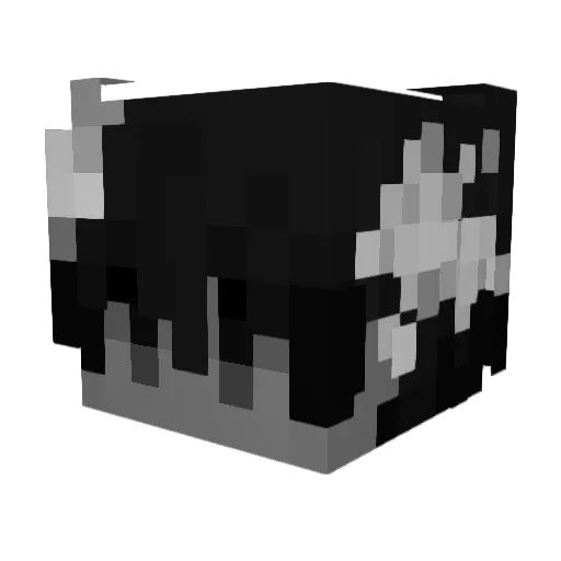 TheBaldPeanut Minecraft avatar head, 3D render