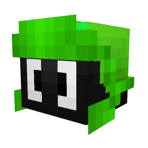 TheBalmyScholar Minecraft avatar head, 3D render