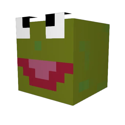 TheBanks Minecraft avatar head, 3D render