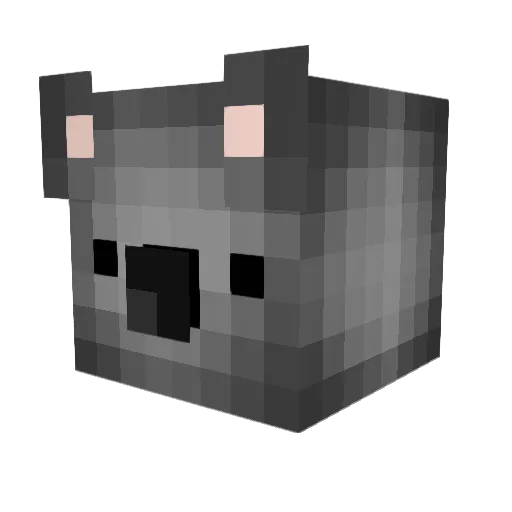 TheBanned Minecraft avatar head, 3D render
