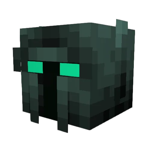TheBarckin Minecraft avatar head, 3D render