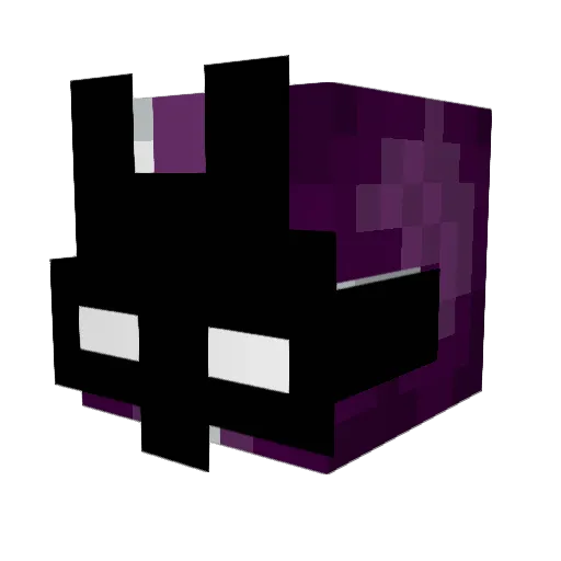 TheBareFootBlack Minecraft avatar head, 3D render