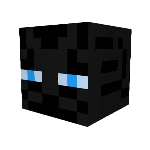 TheBeQst Minecraft avatar head, 3D render
