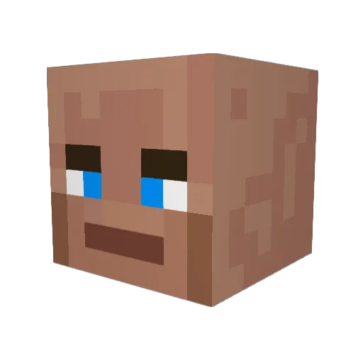 TheBeadle Minecraft avatar head, 3D render