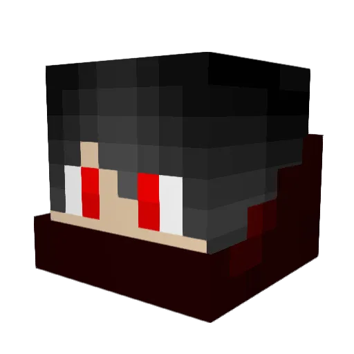 TheBeanster3 Minecraft avatar head, 3D render
