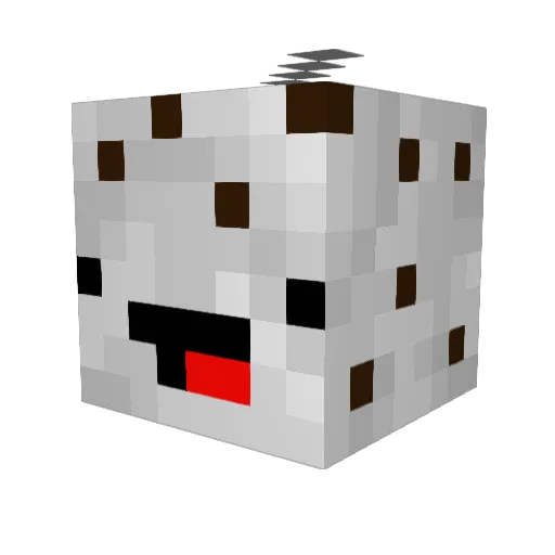 TheBeast5279 Minecraft avatar head, 3D render