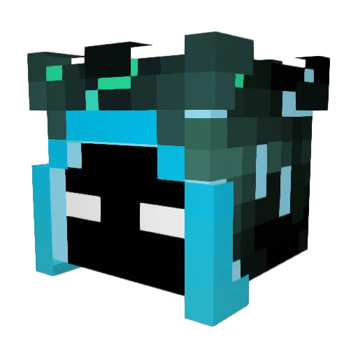 TheBeastCtz Minecraft avatar head, 3D render