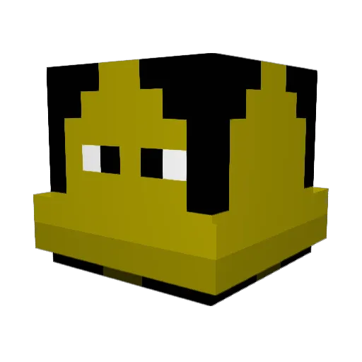 TheBellMaster Minecraft avatar head, 3D render