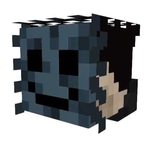 TheBepis13 Minecraft avatar head, 3D render