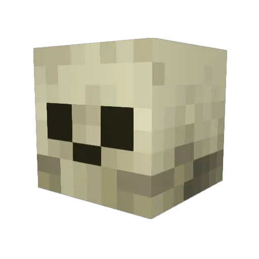 TheBestBard Minecraft avatar head, 3D render