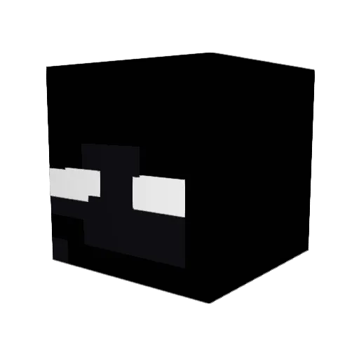 TheBestChip Minecraft avatar head, 3D render