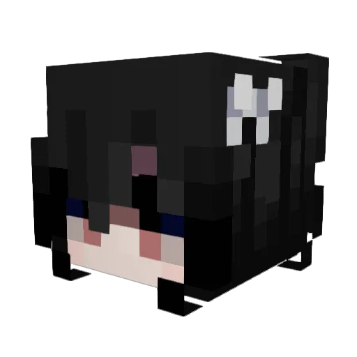 TheBestMonkey Minecraft avatar head, 3D render
