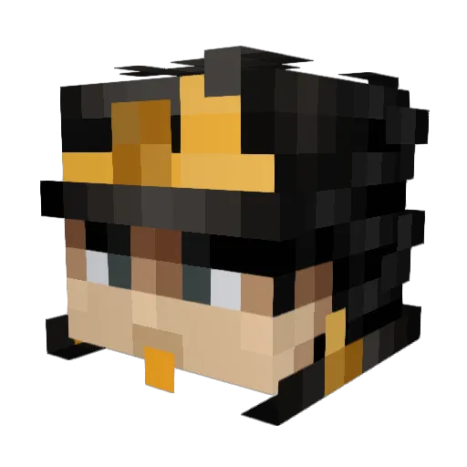 TheBestNicholas Minecraft avatar head, 3D render