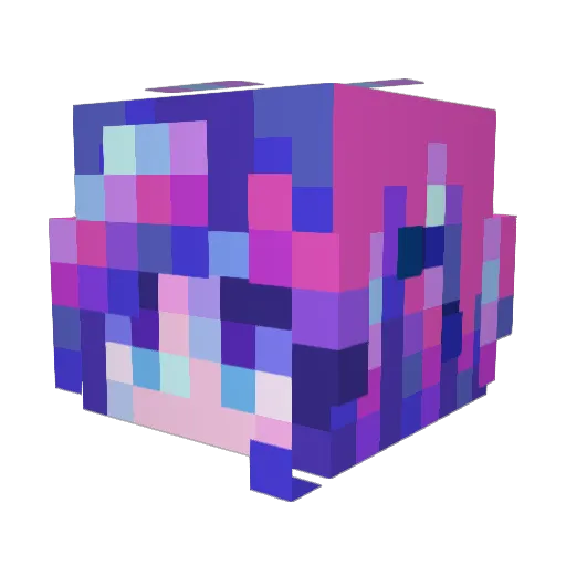 TheBestToffee Minecraft avatar head, 3D render