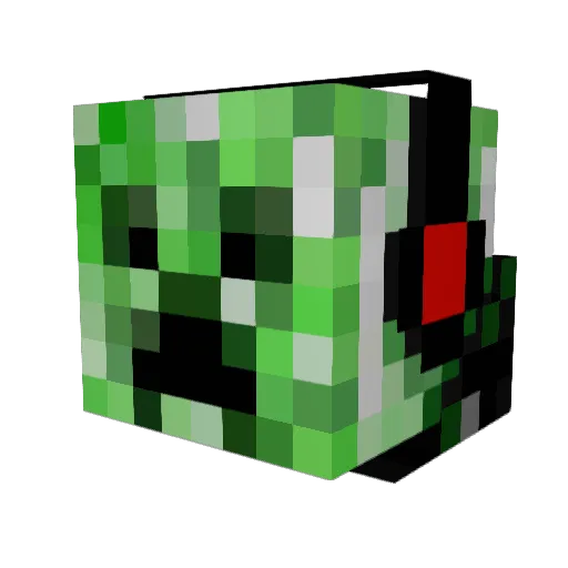 TheBetter4 Minecraft avatar head, 3D render
