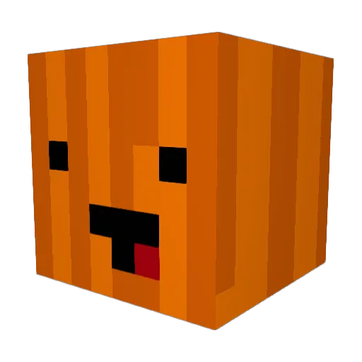 TheBigBrosky Minecraft avatar head, 3D render