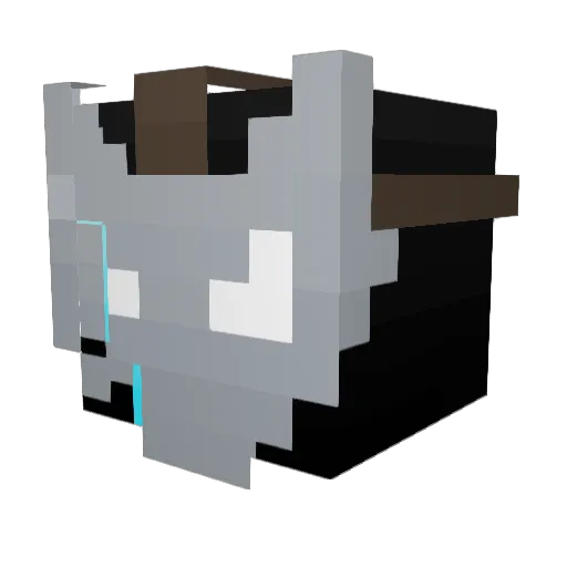TheBigGoop Minecraft avatar head, 3D render