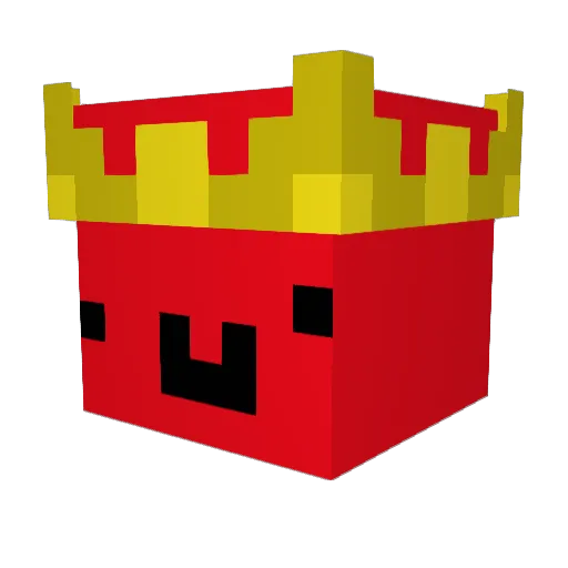 TheBigReece Minecraft avatar head, 3D render