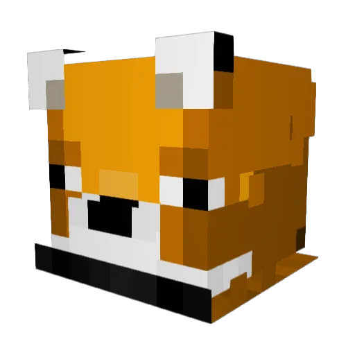 TheBigSad11 Minecraft avatar head, 3D render