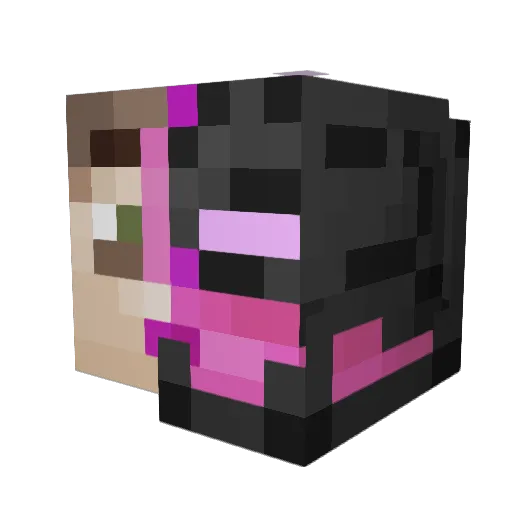TheBigSh1tter Minecraft avatar head, 3D render
