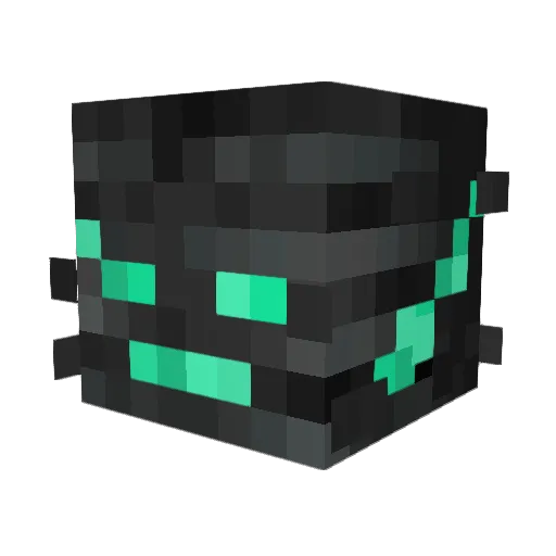 TheBigSwiss Minecraft avatar head, 3D render