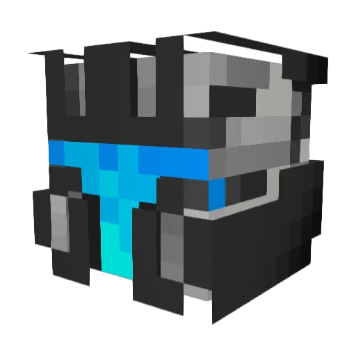 TheBigWetBilly Minecraft avatar head, 3D render