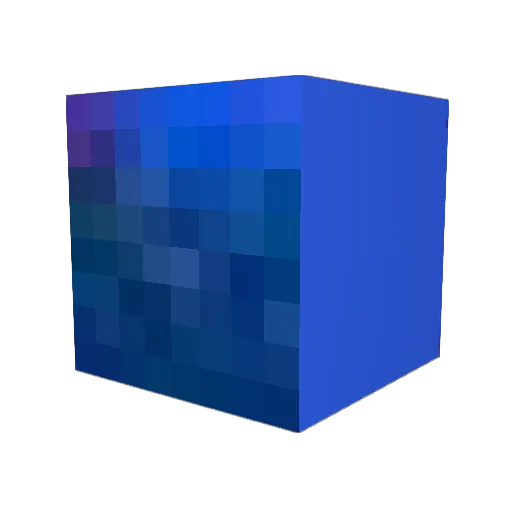 TheBilling6 Minecraft avatar head, 3D render
