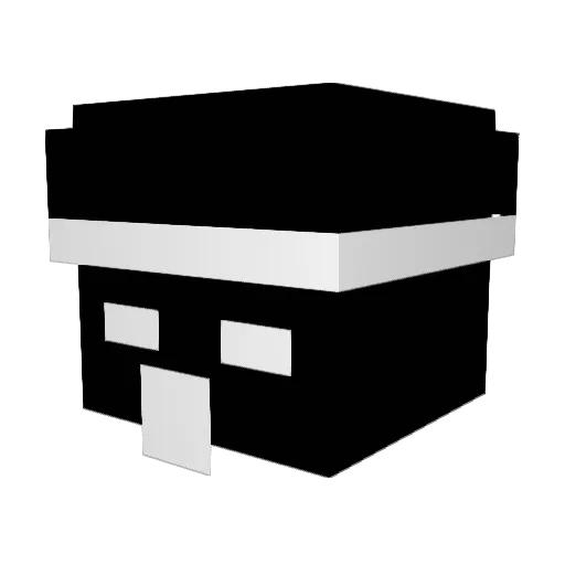 TheBird1011 Minecraft avatar head, 3D render