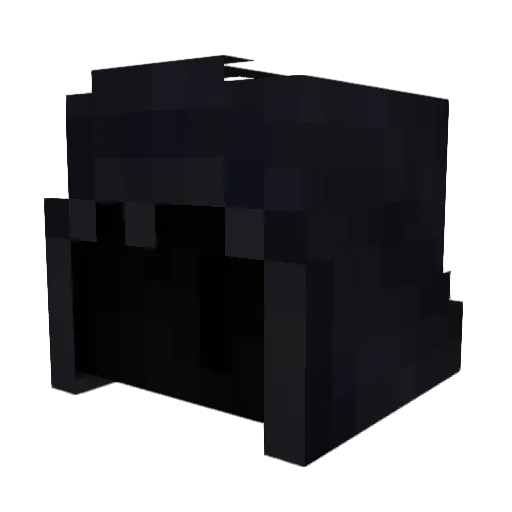 TheBishop2800 Minecraft avatar head, 3D render