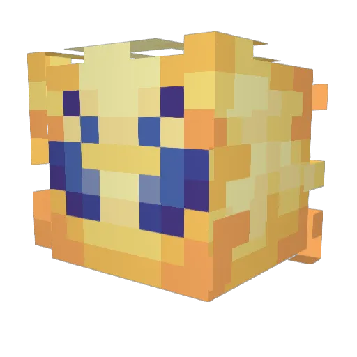 TheBlackNick Minecraft avatar head, 3D render