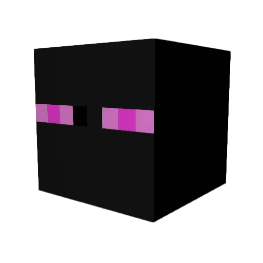 TheBlackPlayer Minecraft avatar head, 3D render