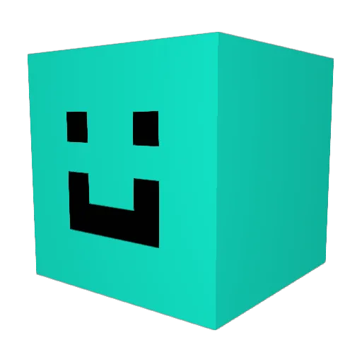 TheBlockLamb Minecraft avatar head, 3D render