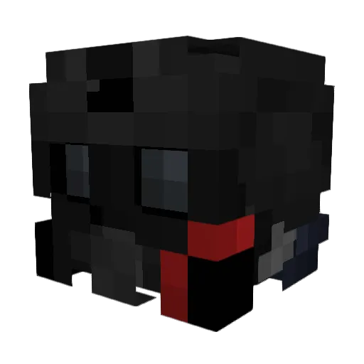 TheBlondeJesus Minecraft avatar head, 3D render