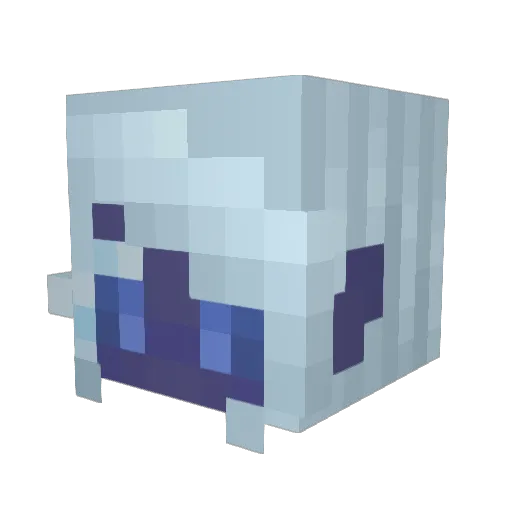 TheBlueLuna Minecraft avatar head, 3D render